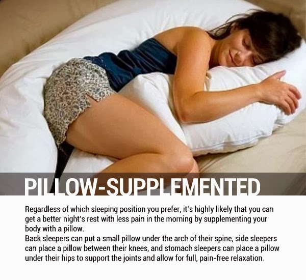 Pillow Supplemented - 8 Sleeping Positions and Their Effects On Health