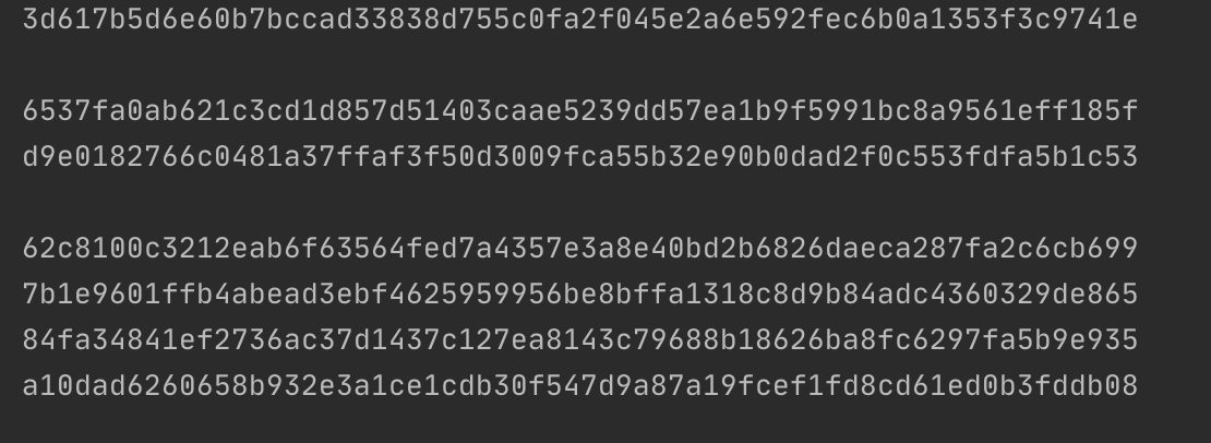 Merkle Tree Hashes