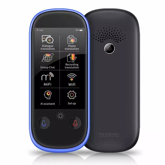 BOELEO W1 Pro 76 Language Translation 8 Countries Offline Translation WIFI AI Translator Portable Intelligent Business Travel 