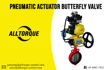 Pneumatic Actuator Butterfly Valve