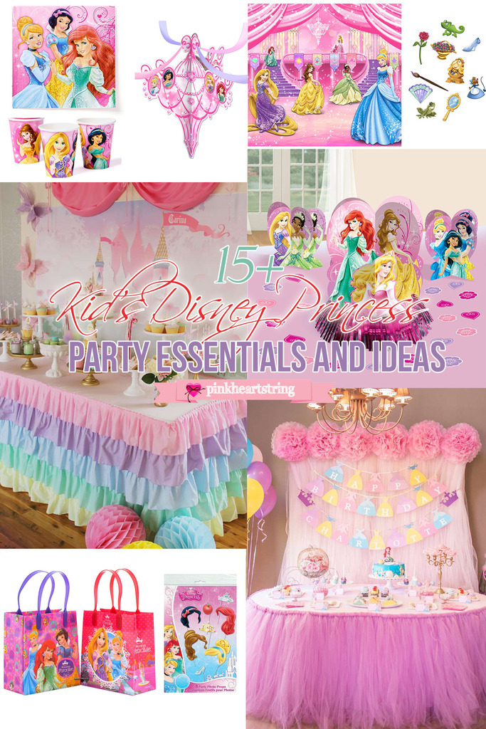 15 Kids Disney  Princess  Party  Essentials and Ideas  Pink 