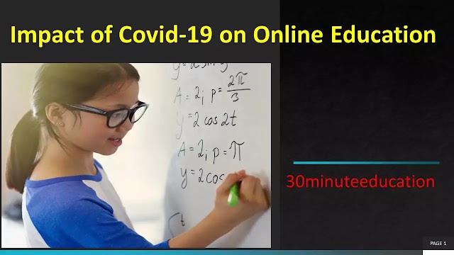 Impact of Covid-19 on Online Education | Impact of COVID-19 on university students