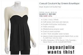 casual couture by green envelope bustier