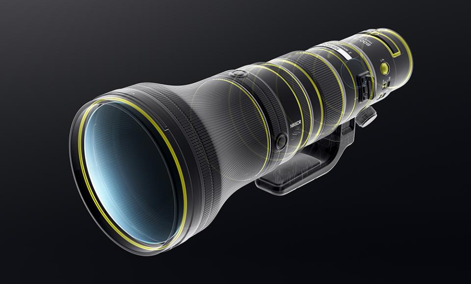 Уплотнители в корпусе объектива Nikon Nikkor Z 800mm f/6.3 VR S