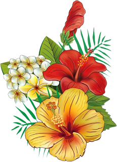 Clipart Hawaiian Flowers