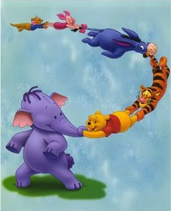 Posters of winnie the pooh and his friends 2