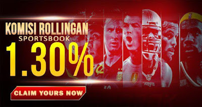 Promo Bonus Rollingan Sportsbook Terbesar Hingga 1.3%