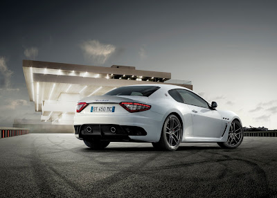 2011 Maserati GranTurismo MC Stradale Rear Angle View