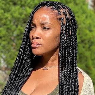Knotless braid