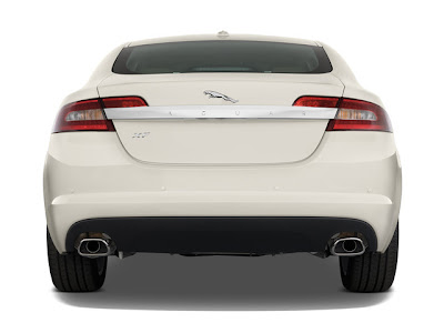 2010 Jaguar XF rear view