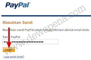 Cara konfirmasi akun paypal