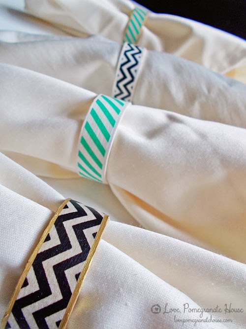 http://www.lovepomegranatehouse.com/washi-tape-napkin-rings/