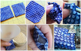 easy children's sewing project make rice bags
