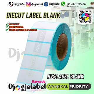 Label Barcode HVS Kraft Roll Djogjalabel Wangkal