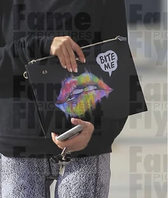 Cara Santana Bite Me Clutch Bag