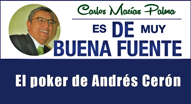 El poker de Andrés Cerón