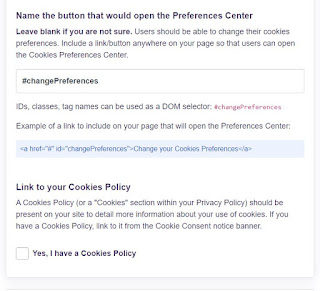 link to cookies policy
