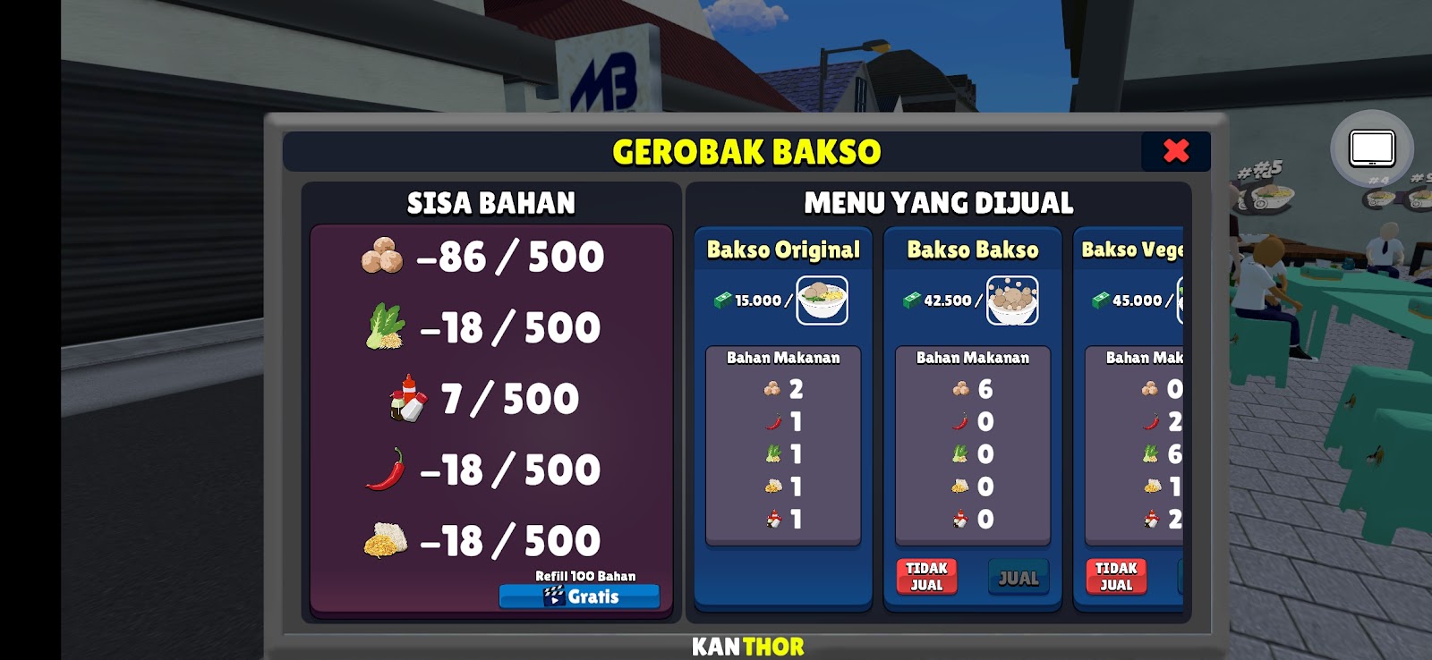 Bakso Simulator Mod