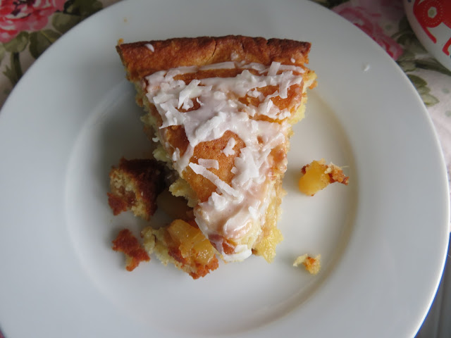 Pineapple Coconut Breakfast Cake