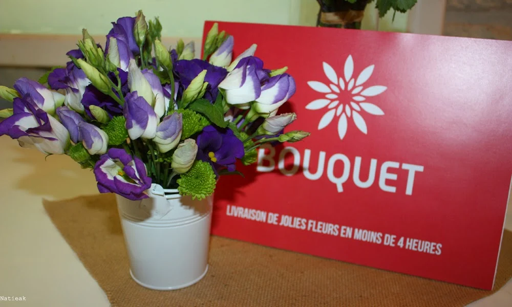 boite  Mon bouquet livré en 4 heures