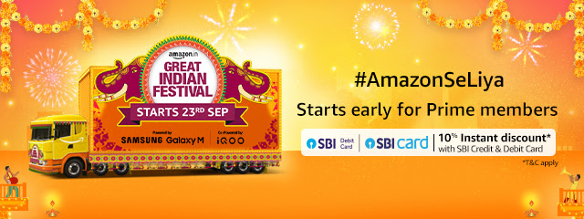 Great Indian Festival Sale 2022 Offers, Discounts by Amazon India