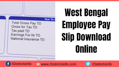 West Bengal Employee Pay Slip