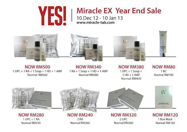 MIRACLE TAB YEAR END SALE! 