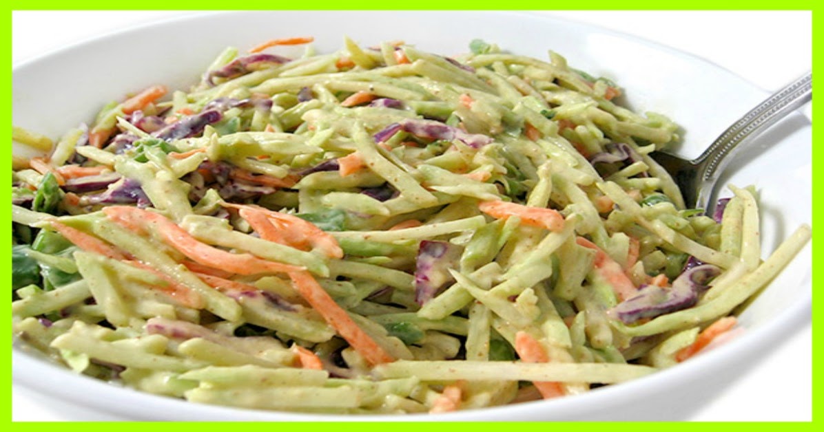 Super Low Calorie Honey Mustard Broccoli Slaw SmartPoints ...