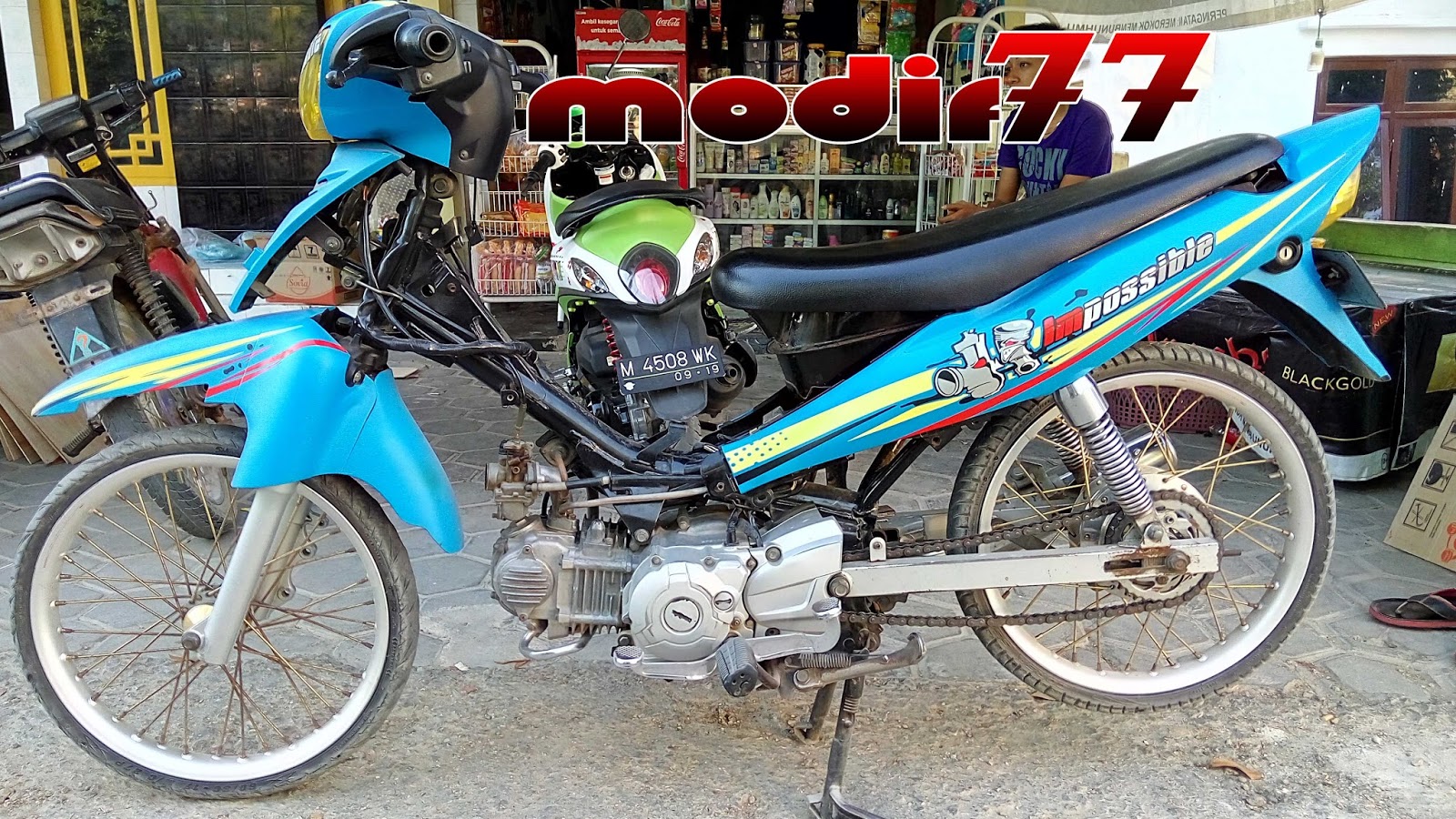 Koleksi Modifikasi Motor Jupiter Z Mata Kucing Terbaru Pojok