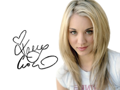 kaley cuoco with signature wallpapers 23695