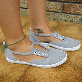 Schuhe für den Sommer: Sandalen-Sneaker selber machen!