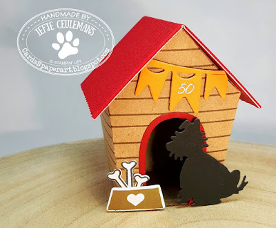 Stampin' Up Sweet Home dog house