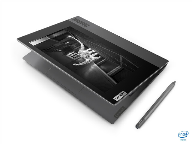 Lenovo launches ThinkBook Plus dual-screen laptop