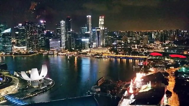 濱海灣夜景