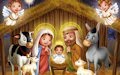 Ilustración fantástica del Nacimiento de Jesús - Comparte