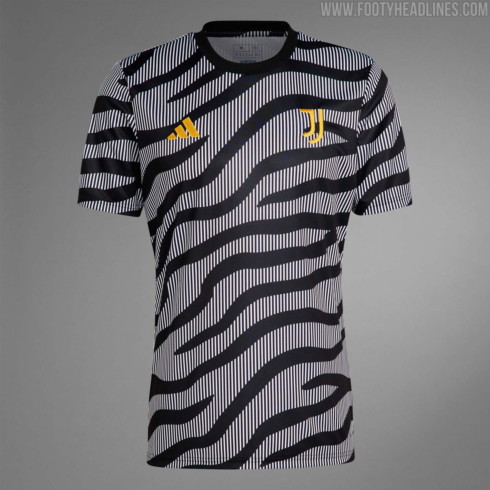 Full Zebra Juventus 23-24 Pre-Match Shirt + Anthem Jacket Released - Footy  Headlines