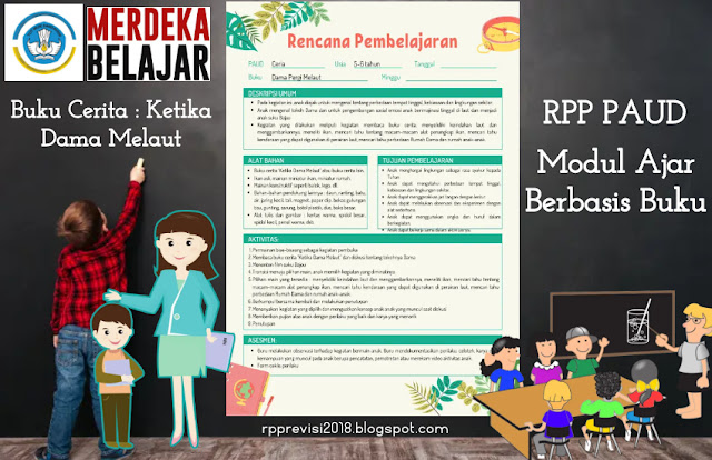 contoh RPP Paud Merdeka Belajar