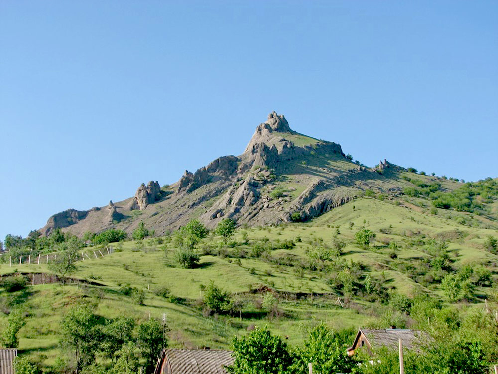 Село Междуречье в Крыму