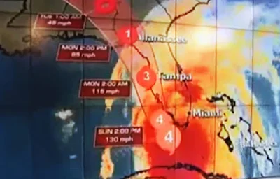 El huracán Irma se fortalece entrando por florida sur de Estados Unidos