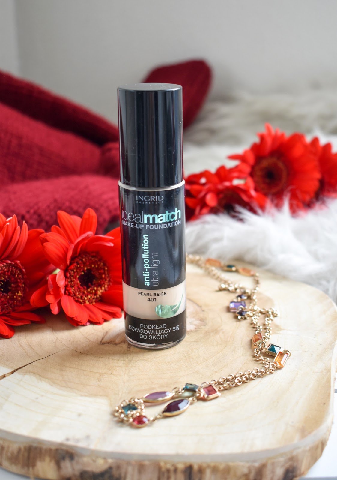 RECENZJA PRODUKTÓW INGRID COSMETICS PODKŁAD IDEAL MATCH