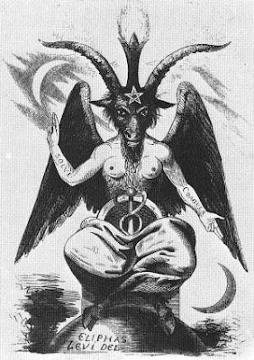 Baphomet = cordeiro de Deus = bode expiatório = Satanás