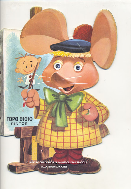 Cuento troquelado Topo Gigio. Edigraf, 1968