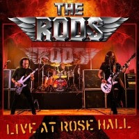 pochette THE RODS live at rose hall, live 2023