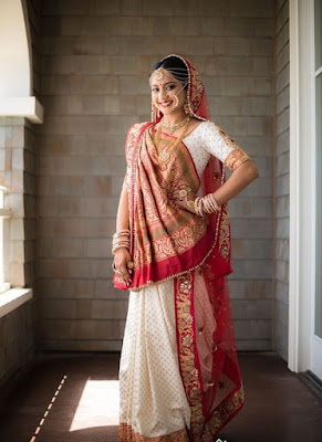 Gujarati Style Banarasi saree