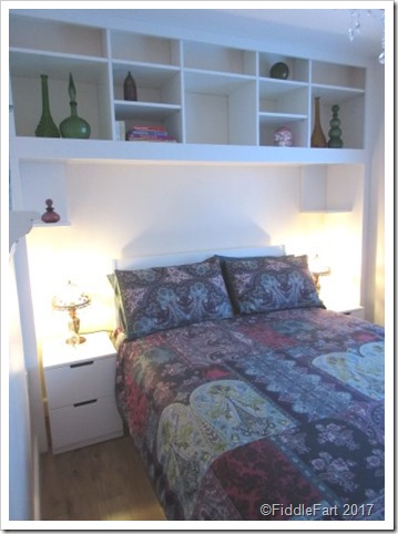 Bedroom shelving