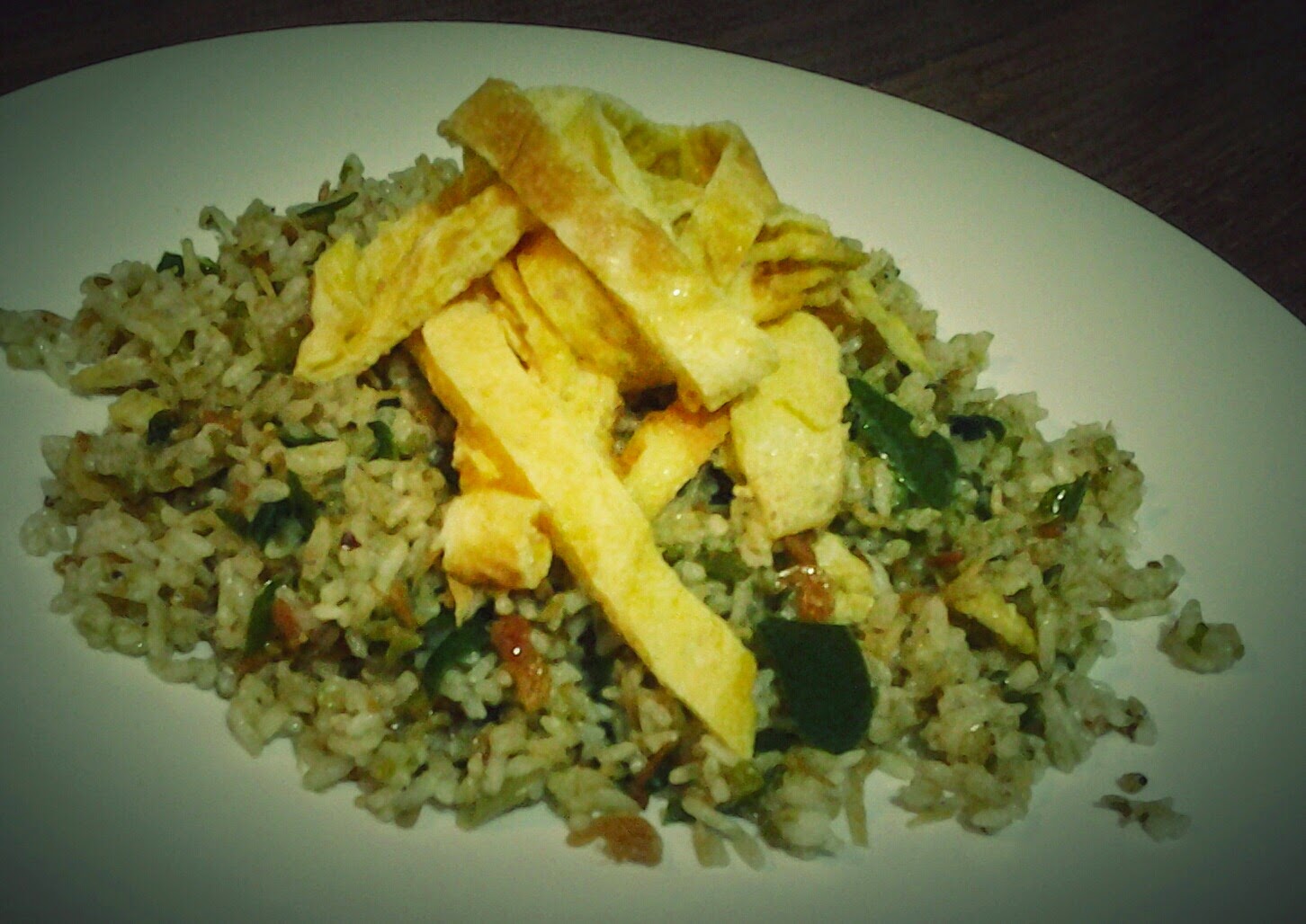 Easy Cooking With Omih RESEP NASI GORENG IJO 