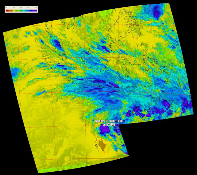 Composite Image from NOAA-18 Thermal Mode