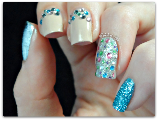 nail-art-ciate-foil-opi-gems-rhinestones-kiss-nail-dress-glitter