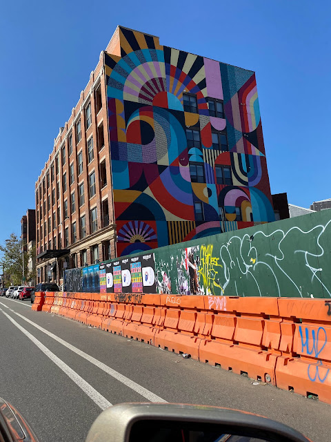 mural on a wall in Philadelphia