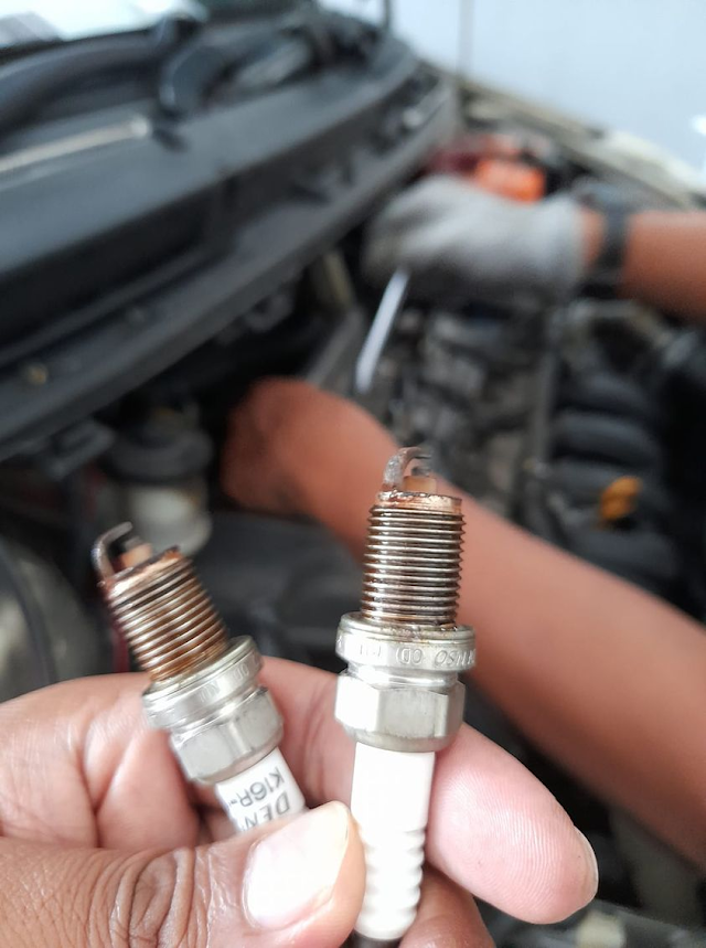 Spark Plug dah Rosak